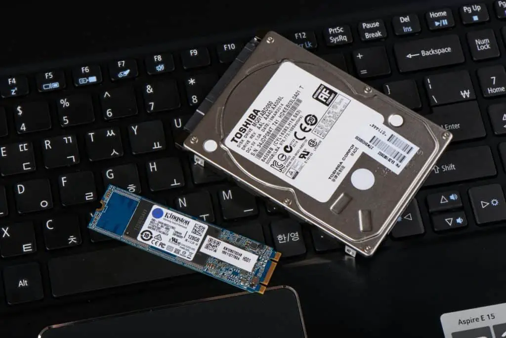 HDD and SSD