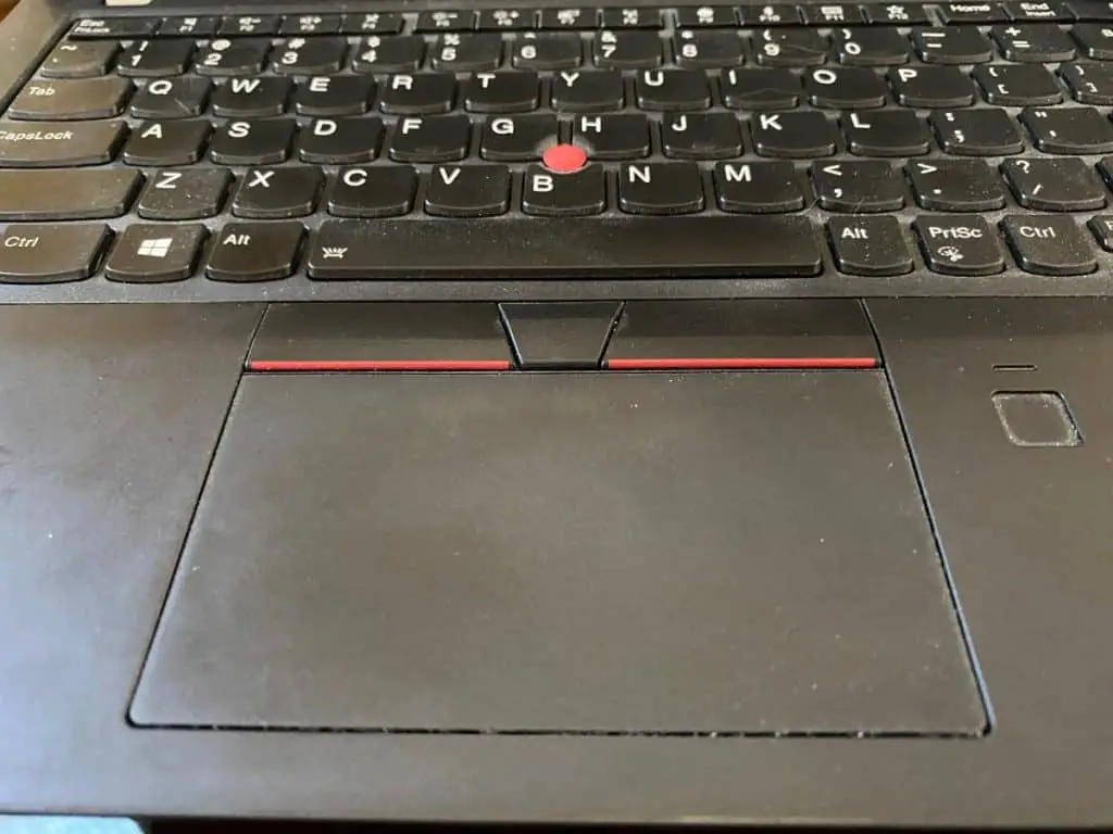Touchpad on a ThinkPad