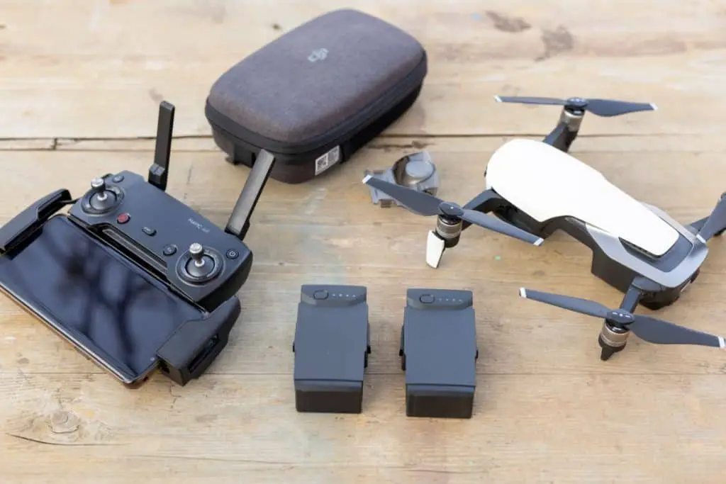 DJI Mavic Air with controller and batteries