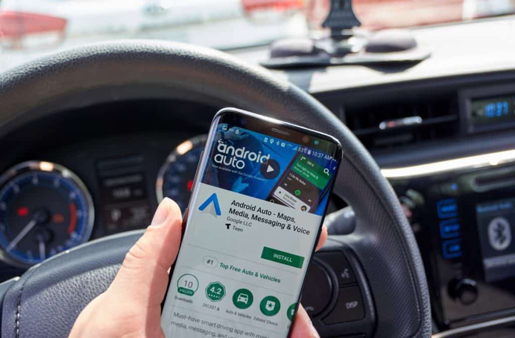 Google android Auto application