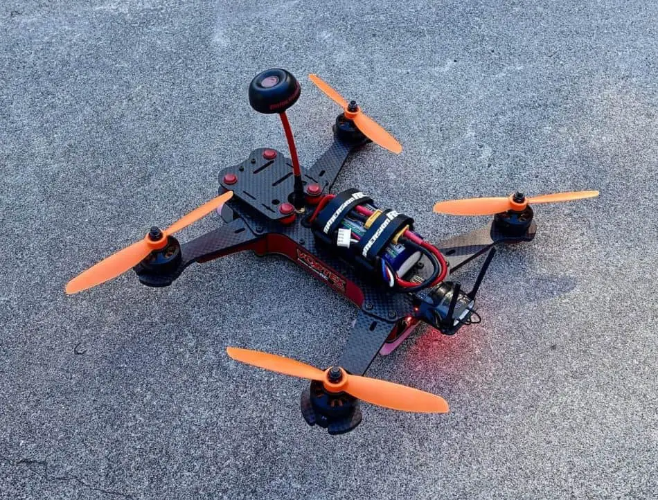 drone on concrete
