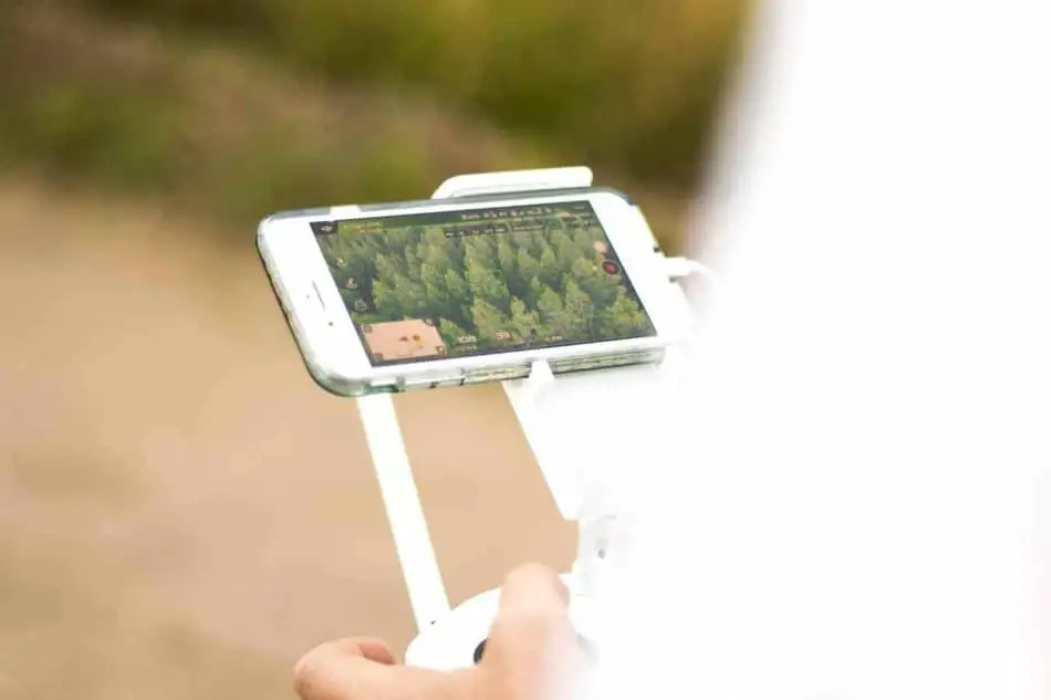 iphone used as camera display