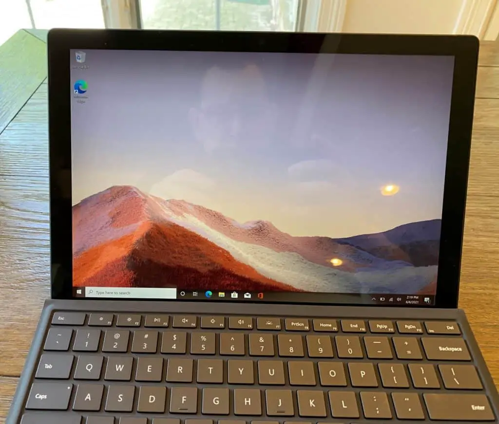 surface pro screen and keyboard