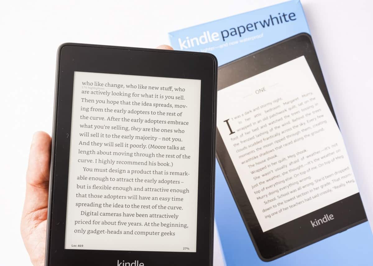 kindle file format supported