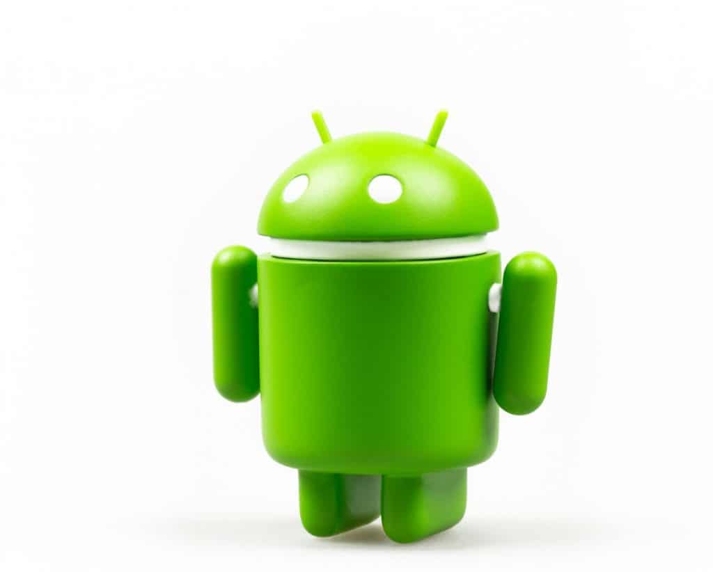 Google Android figure-symbol on white