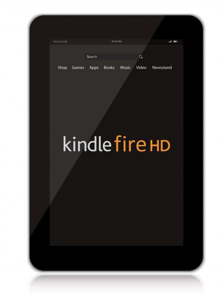 New Amazon Kindle Fire HD tablet