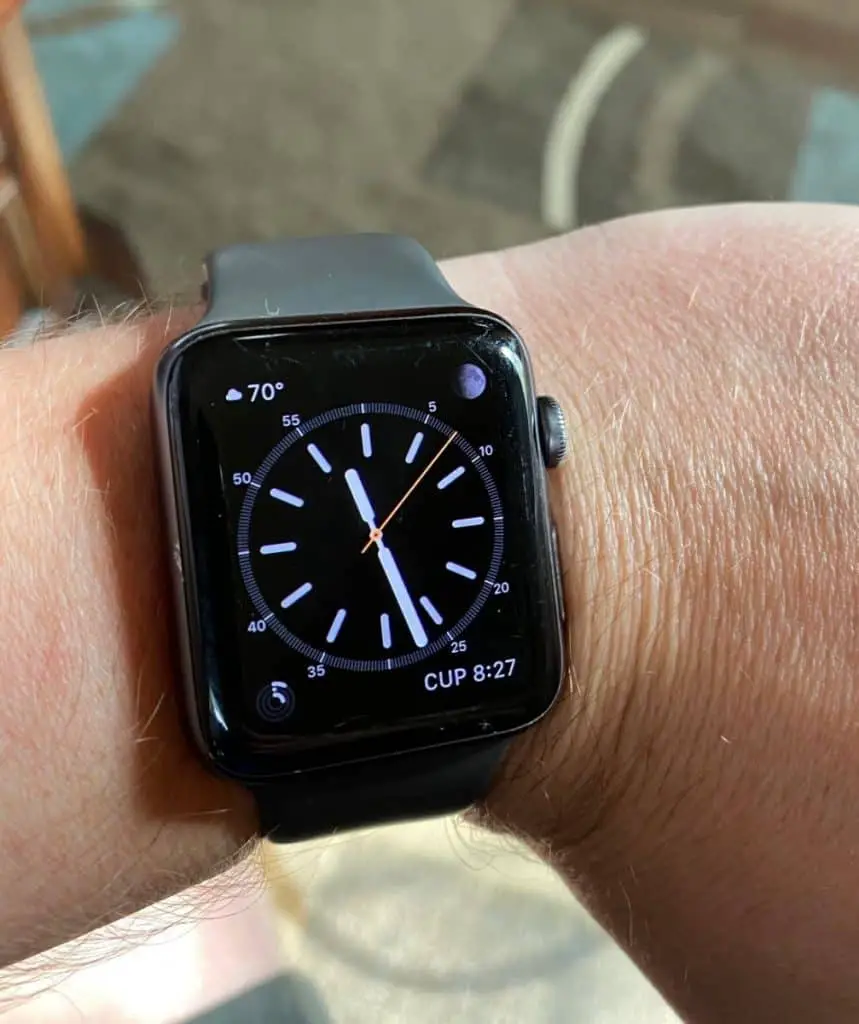 Apple Watch on Wrist