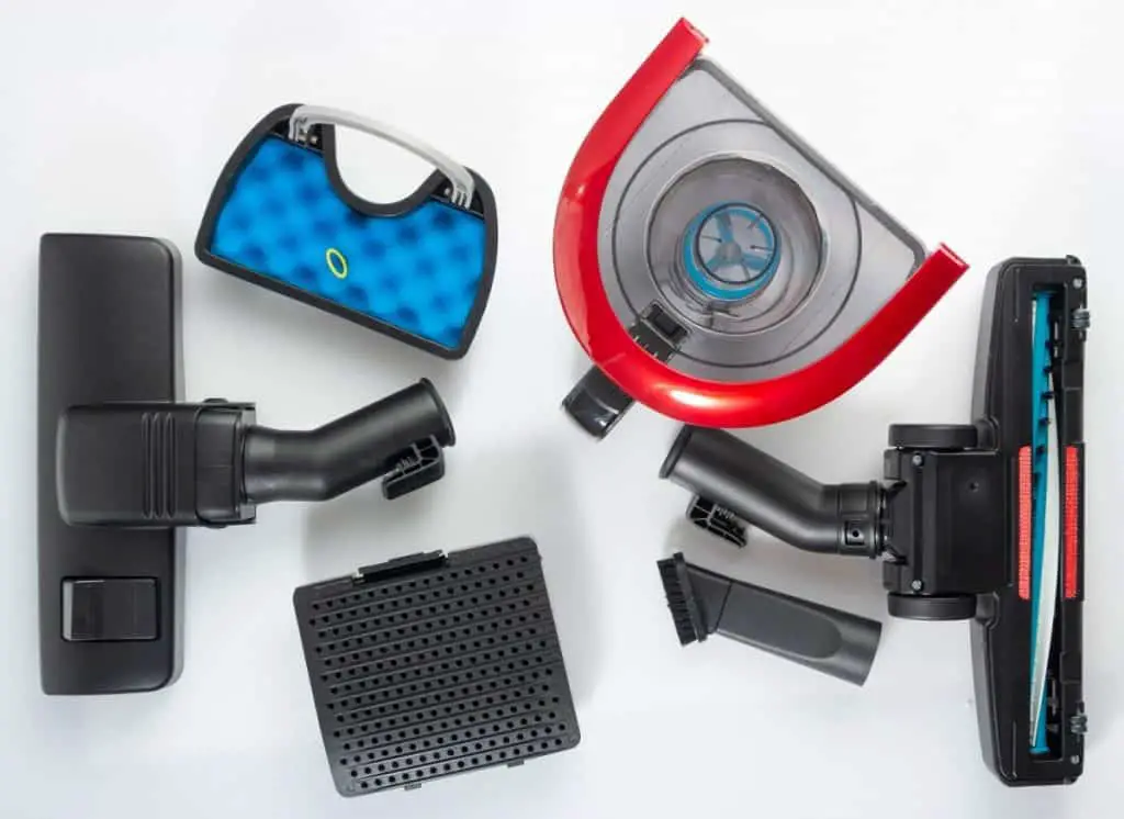Set of vacuum cleaner accessories