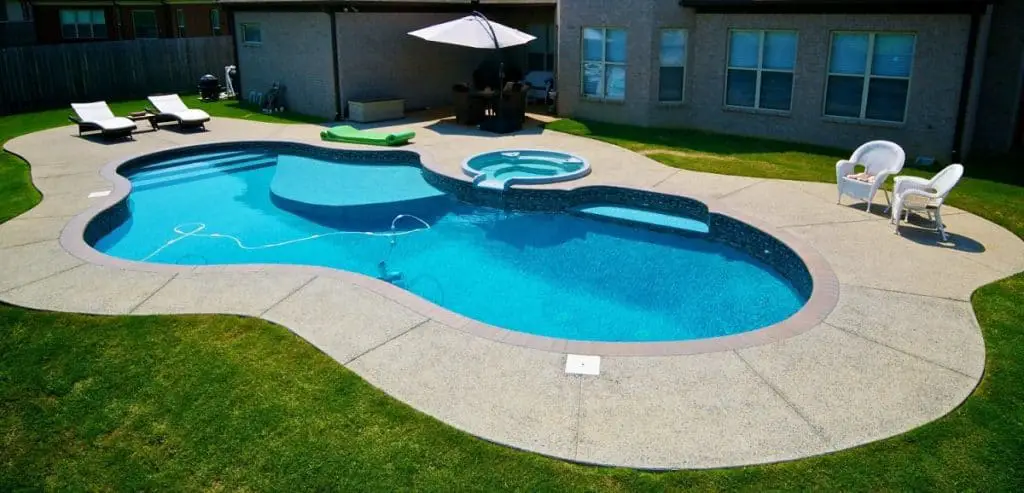 Backyard pool